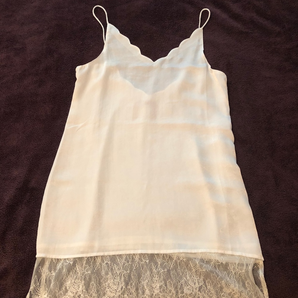 Sexy White Slip Dress